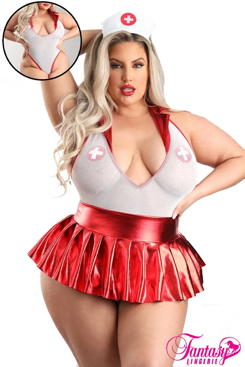 4Pc. Sexy Nurse Set