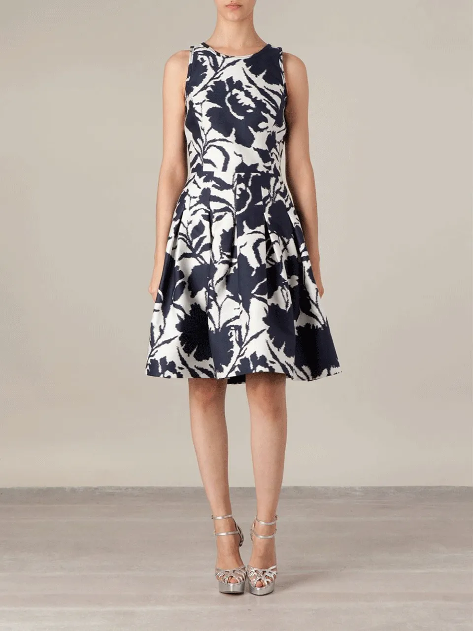 Abstract Print Full Dress