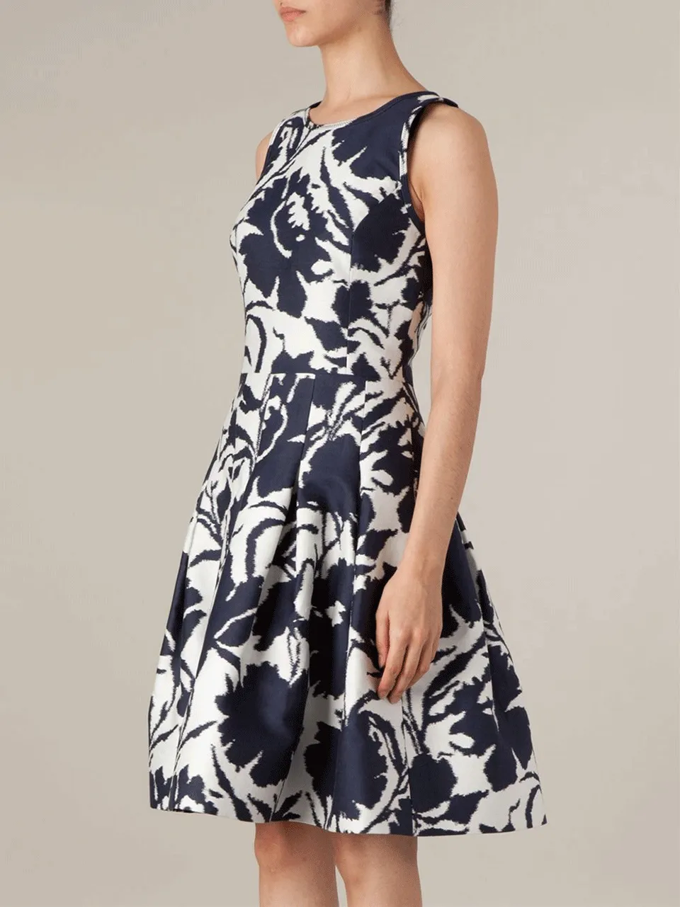 Abstract Print Full Dress