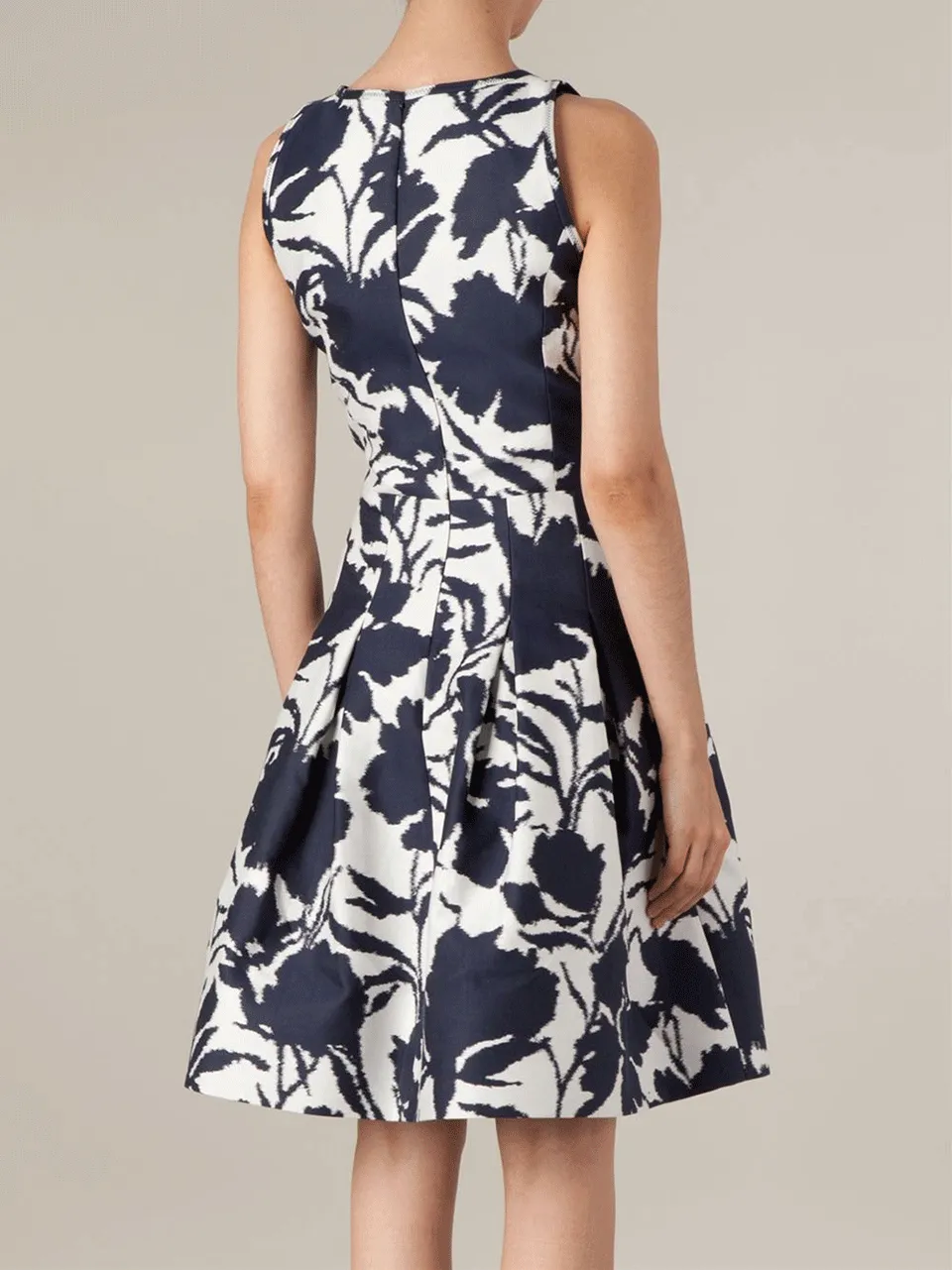 Abstract Print Full Dress