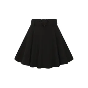 Adore Black Skater Skirt