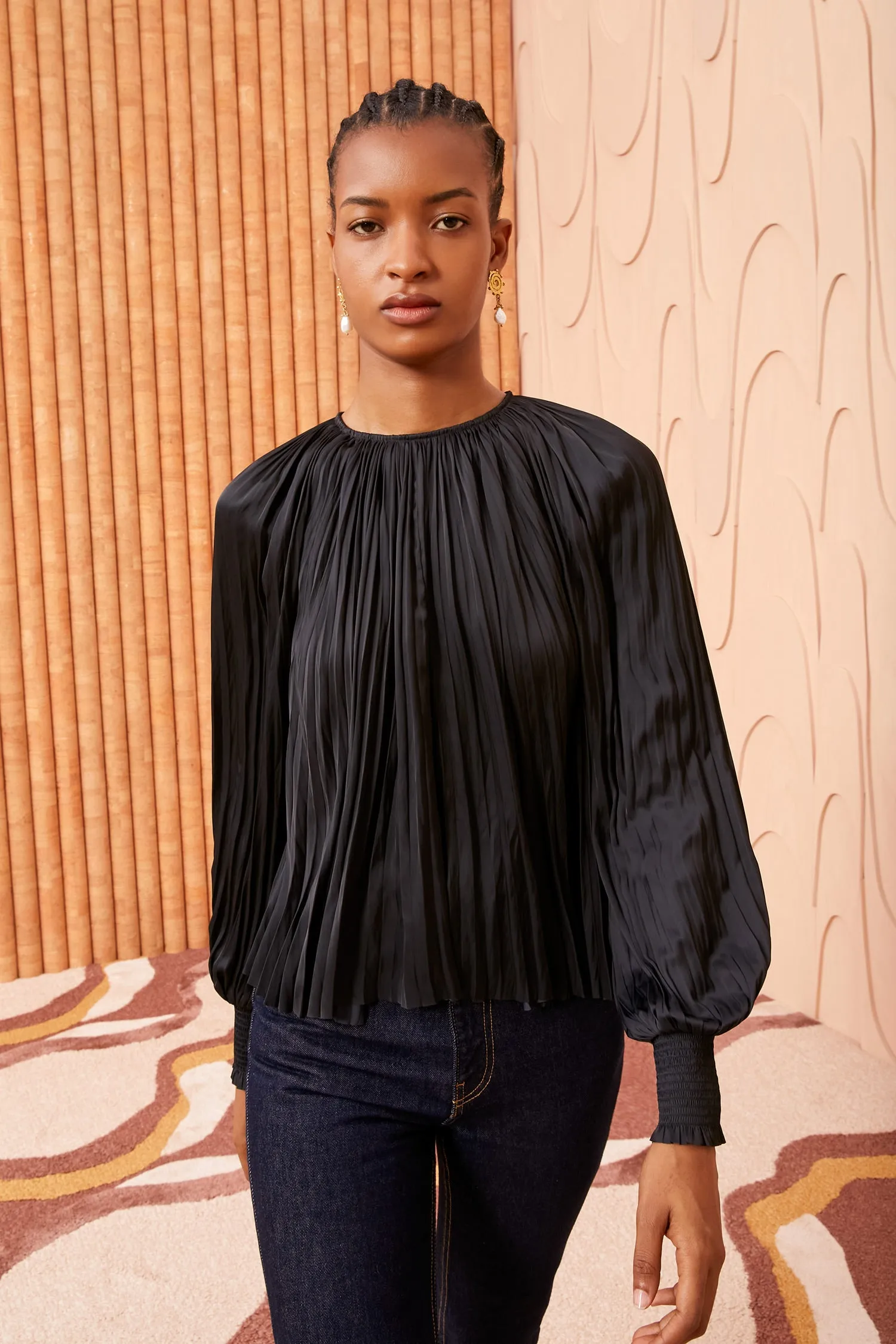 Aidy Blouse - Noir