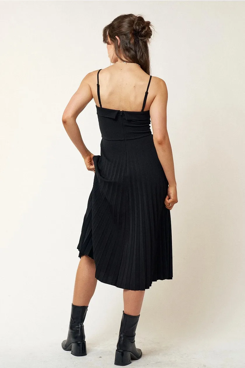 Andrea Pleated Dress