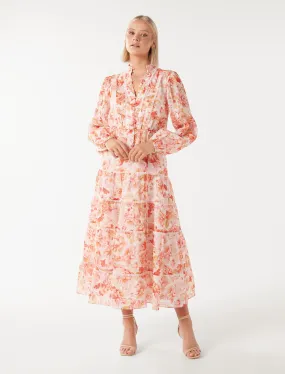 Astrid Button Up Midi Dress