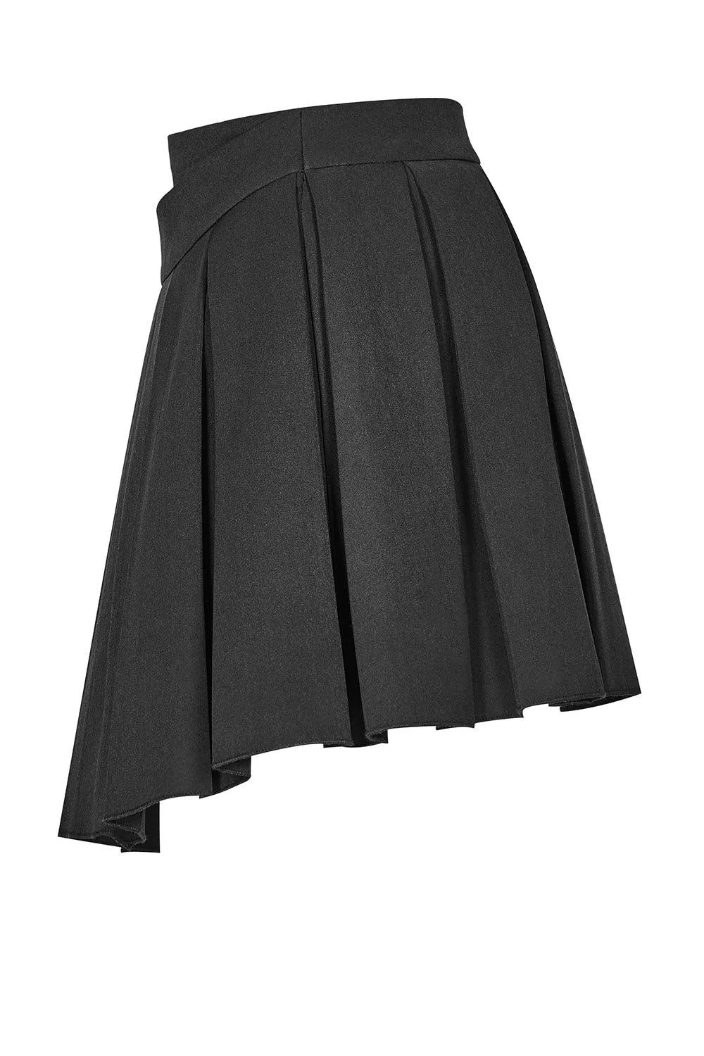 Atypical Pleated Mini Skirt