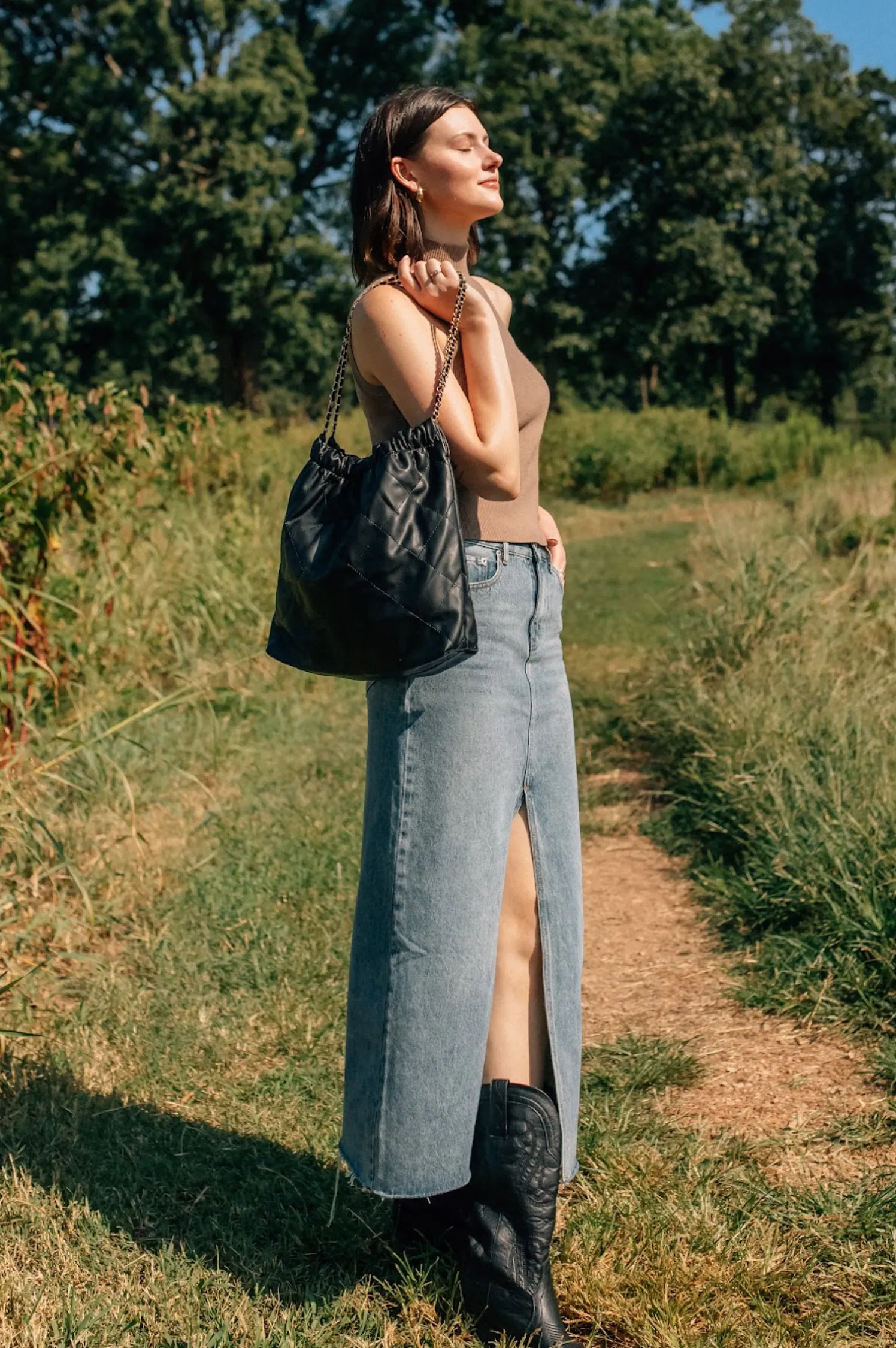 Avani Denim Skirt