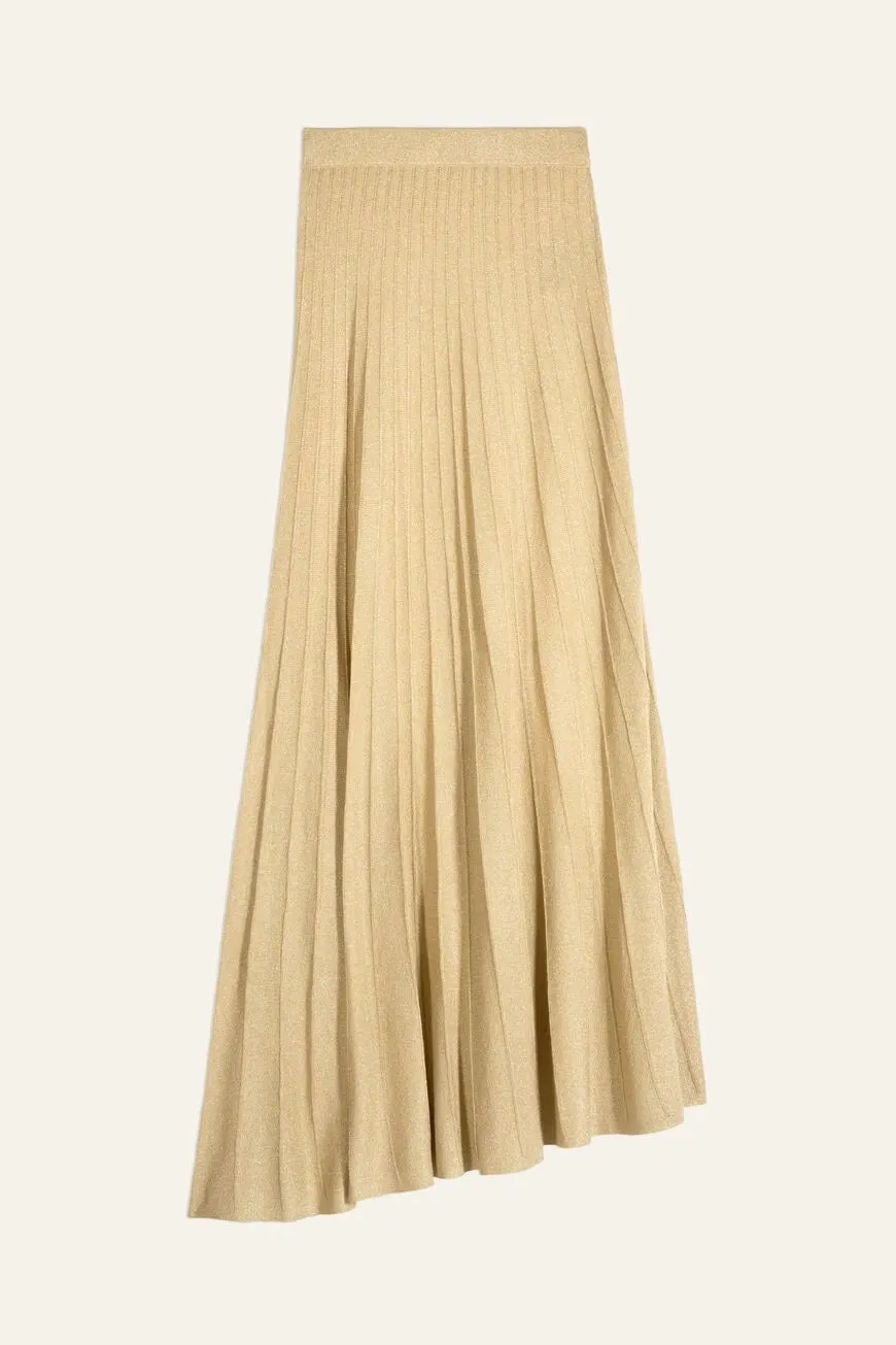 Bash Paris Brycey Skirt in Gold