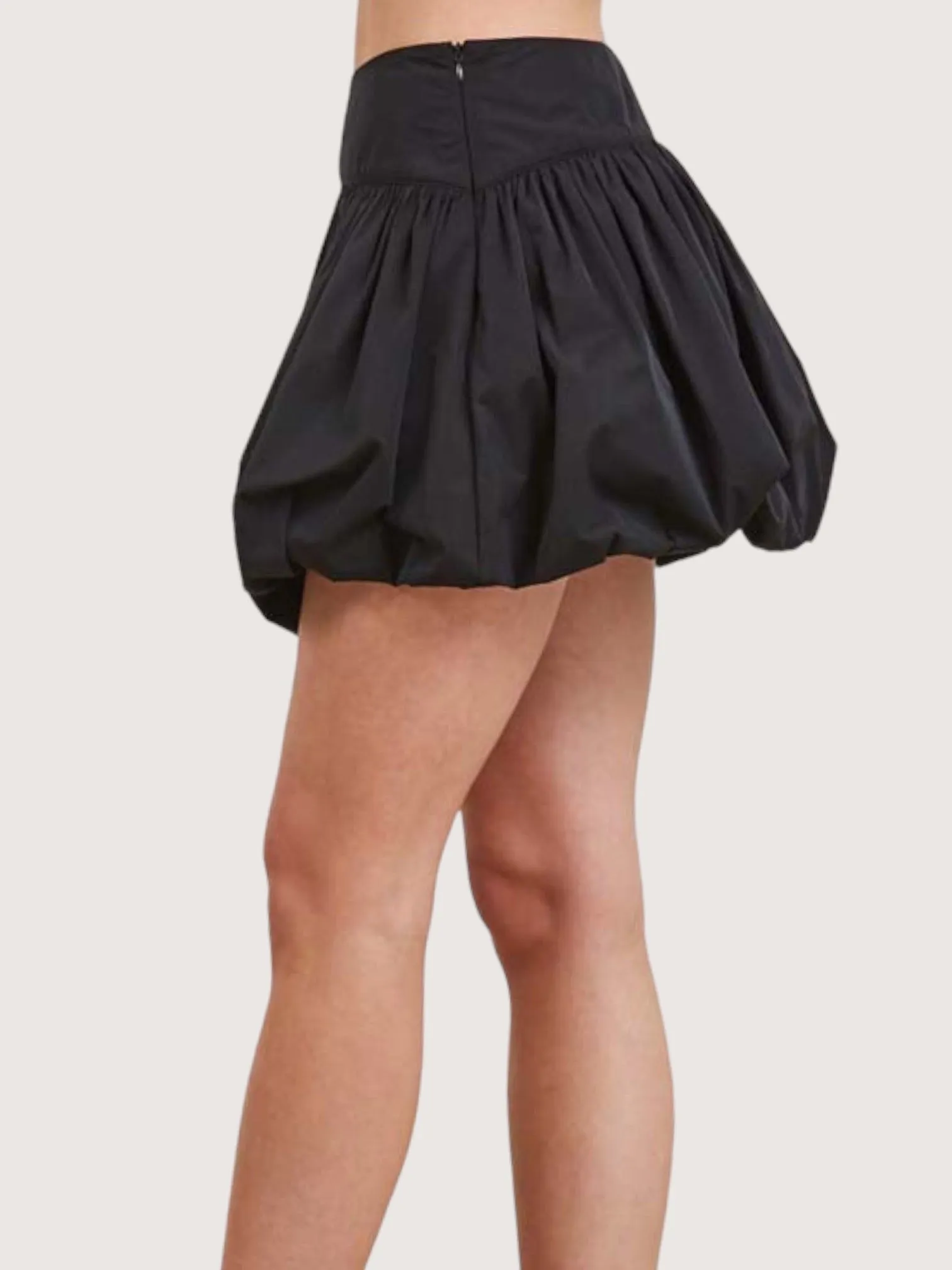 Bubble Mini Skort | Black