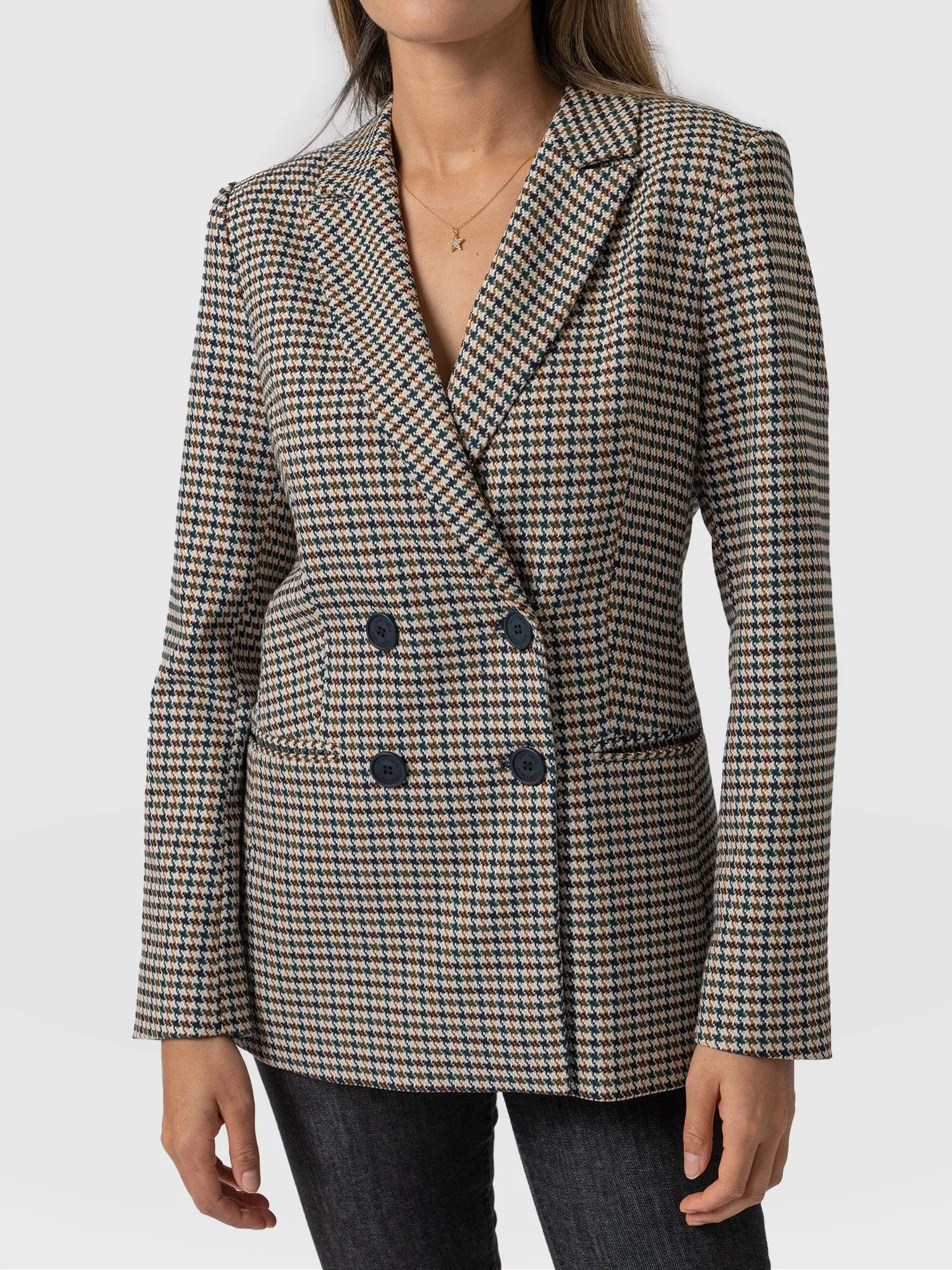 Cambridge Blazer - Saxon Jacquard