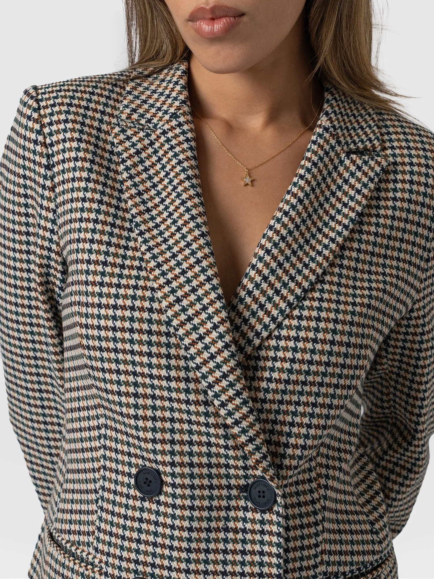 Cambridge Blazer - Saxon Jacquard