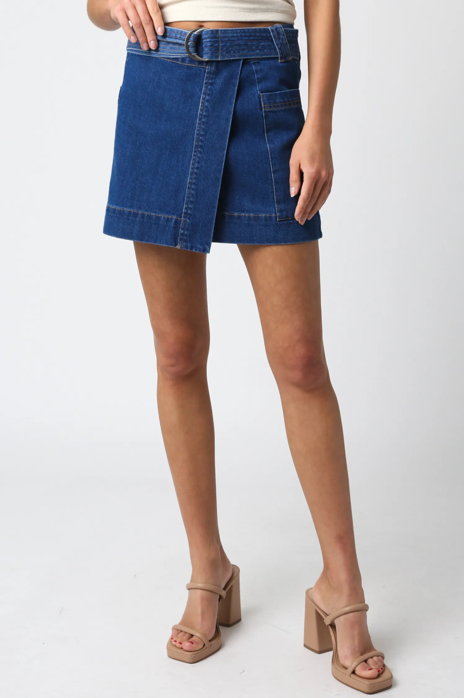 Cindy Denim Skirt