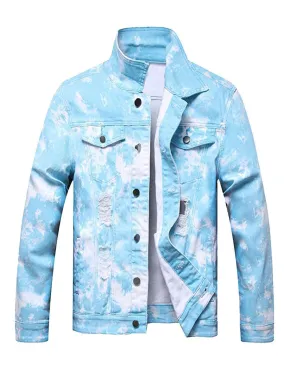 Cloudy Blue Denim Washed Jacket