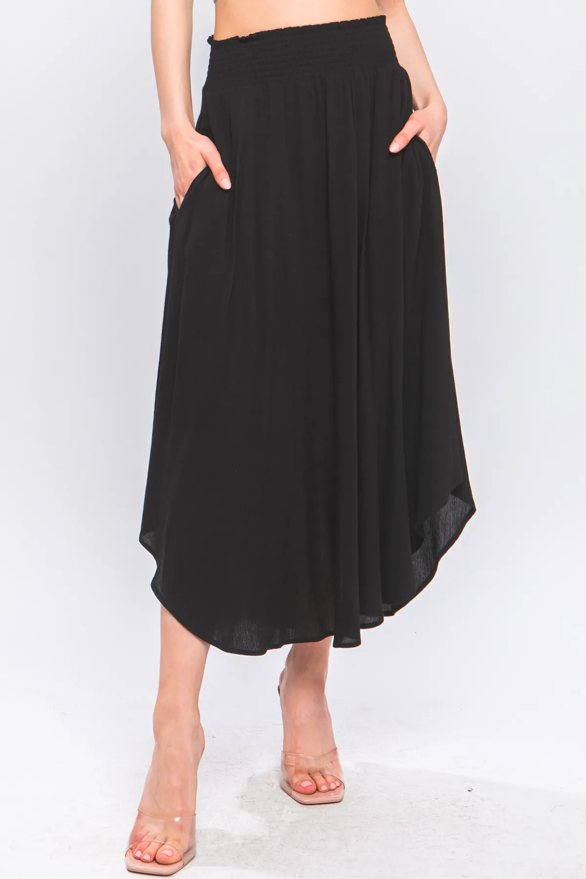 Dahlia Smocked Maxi Skirt