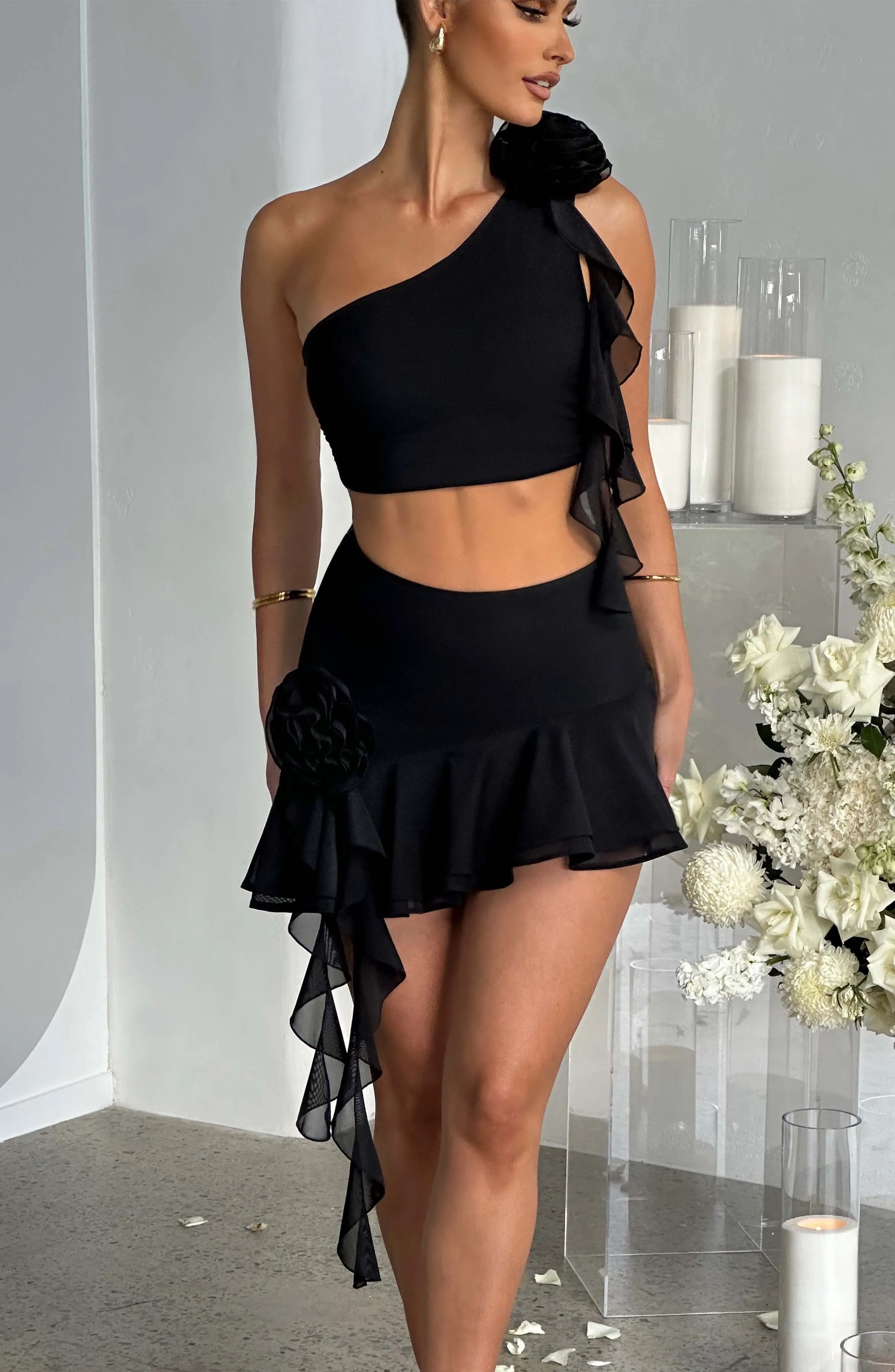 Daina Mini Skirt - Black