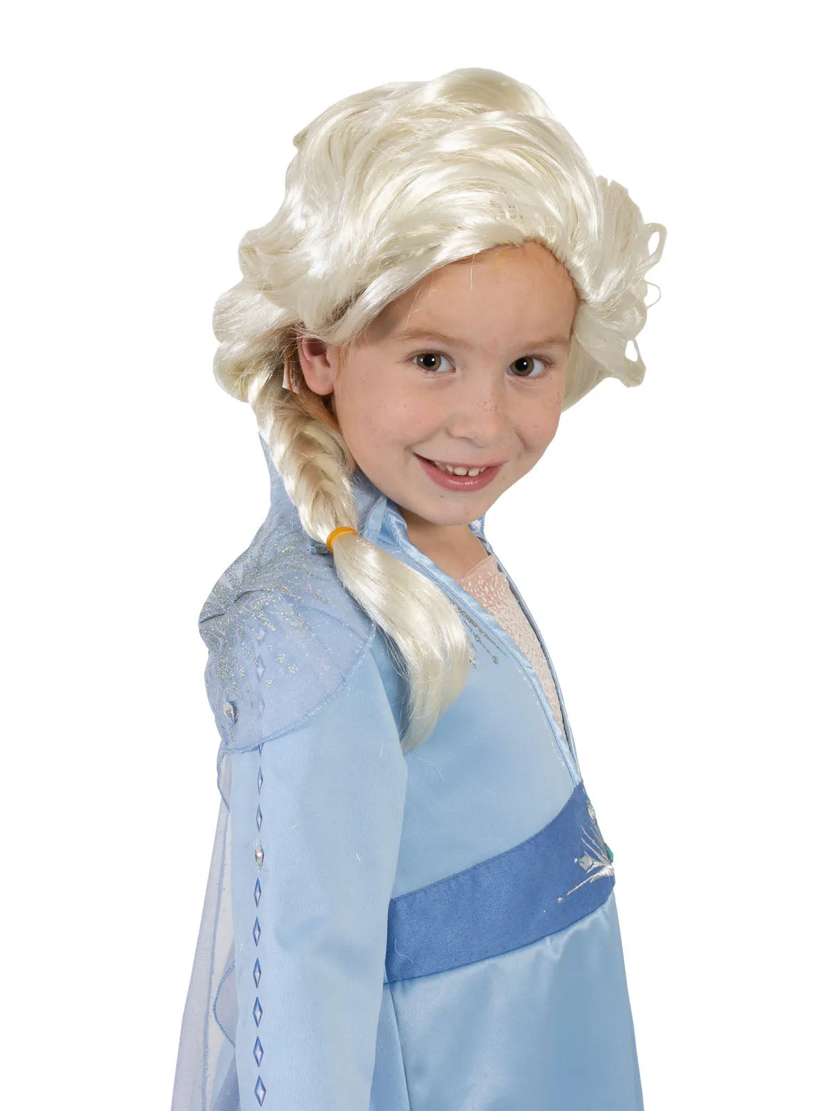 Elsa Premium Costume with Wig for Kids - Disney Frozen 2