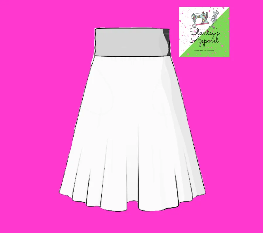 fabric of the week twirly/skater skirt