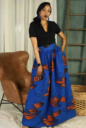 FATAYE African Print Maxi Skirt