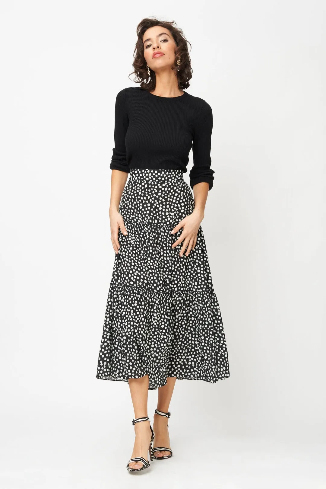 Harper Skirt Polka Dot