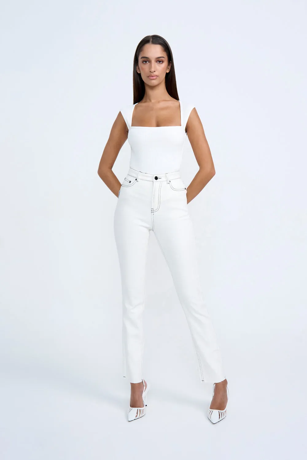 Johnny Jean | Final Sale - White