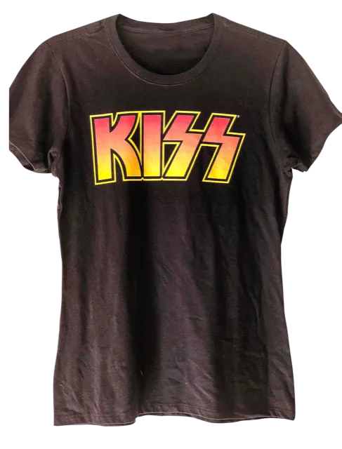 KISS Vintage Logo T Shirt