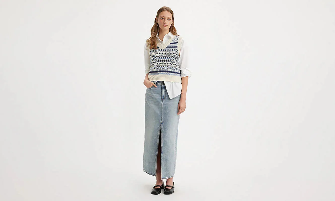 Levi's Ankle Column Denim Skirt- 2 Colours