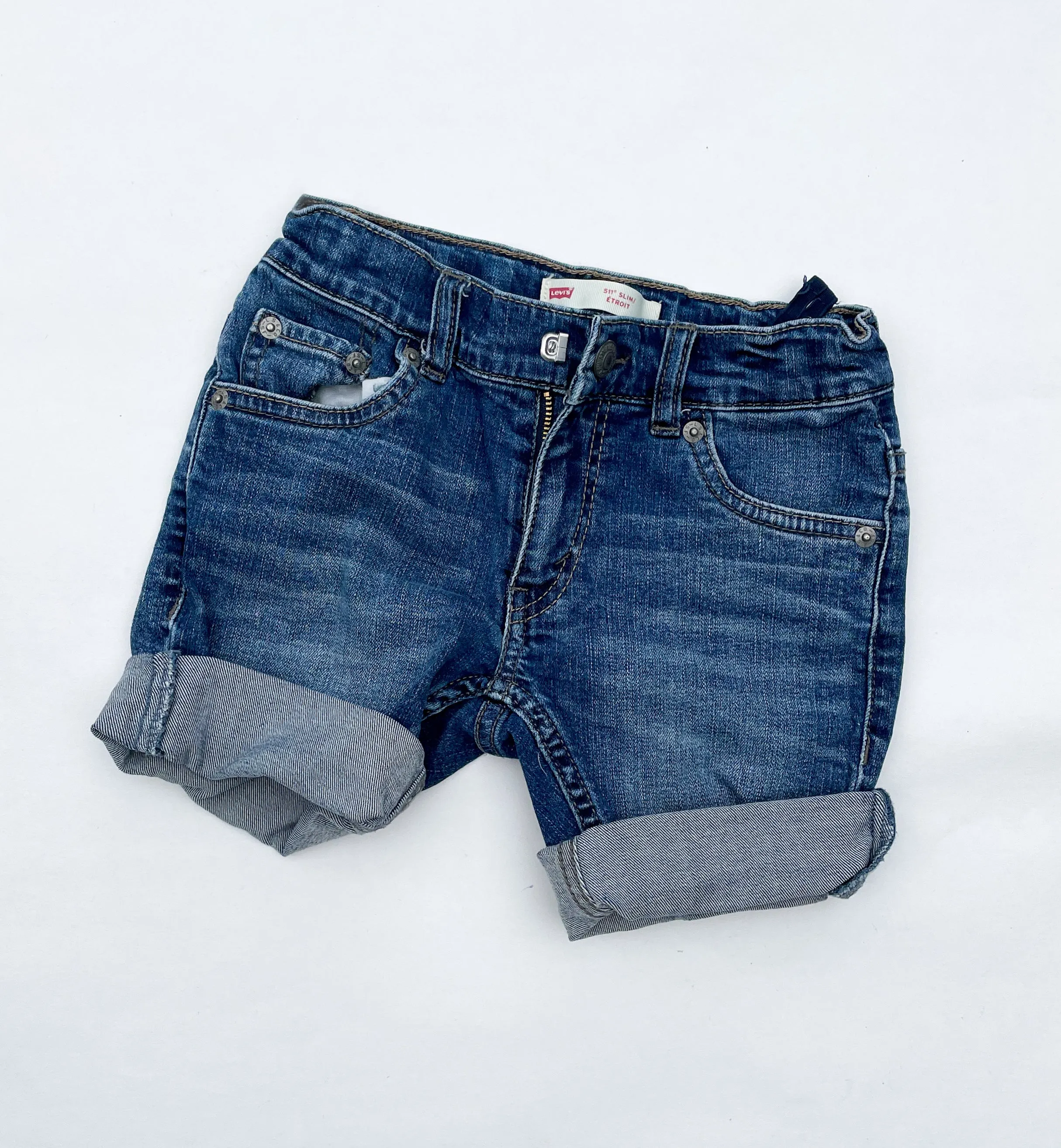 Levis Jean Shorts 6-7 Yrs