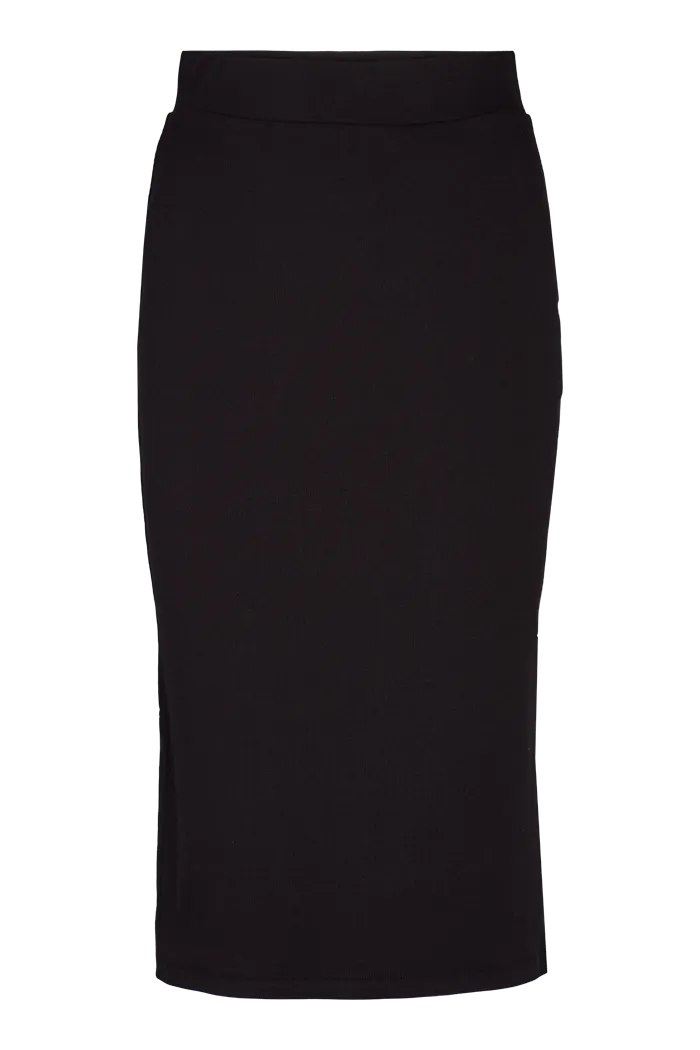 Ludmilla Long Skirt - Black