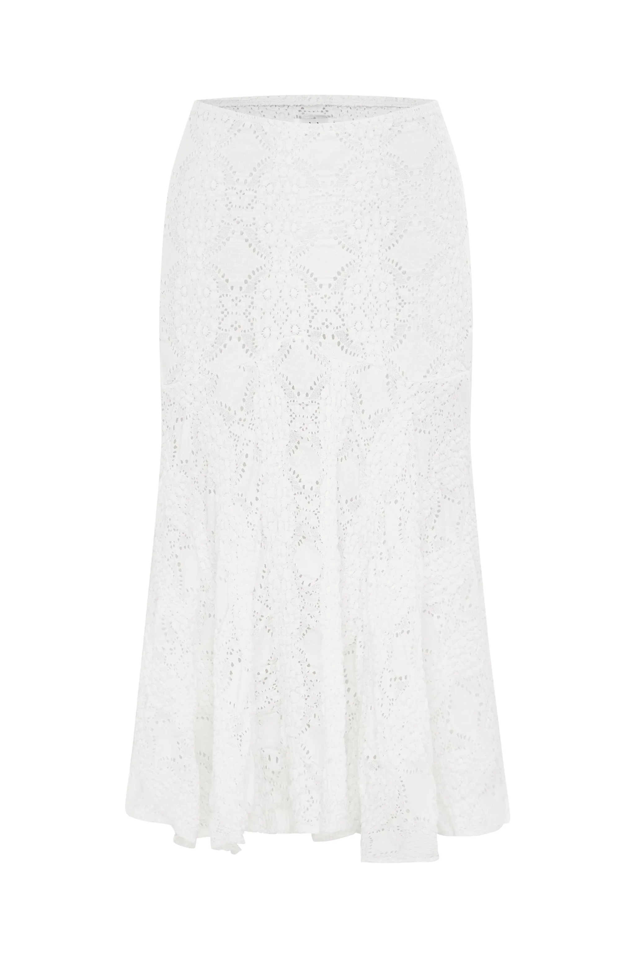 Maeve Midi Skirt | White