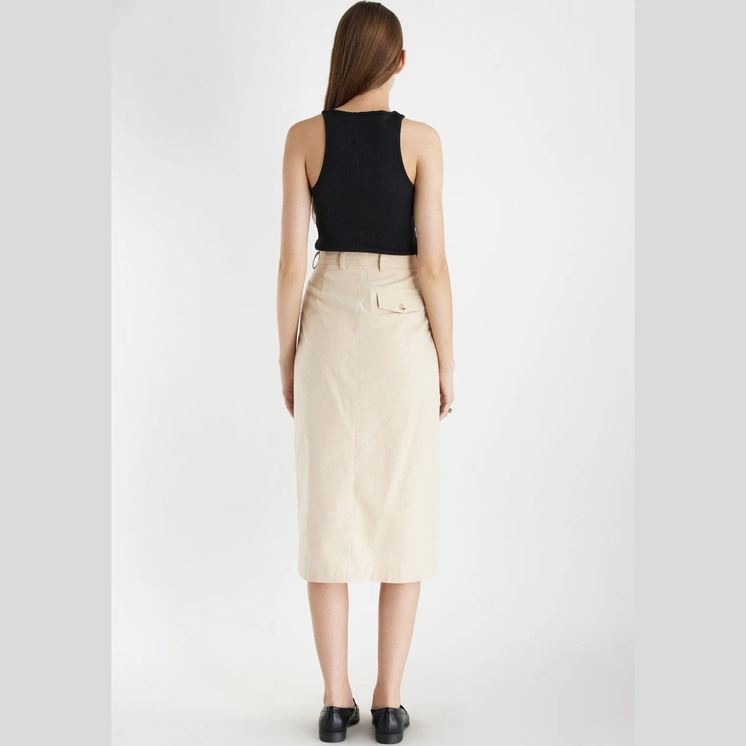 Mod Ref Linen Arla Skirt