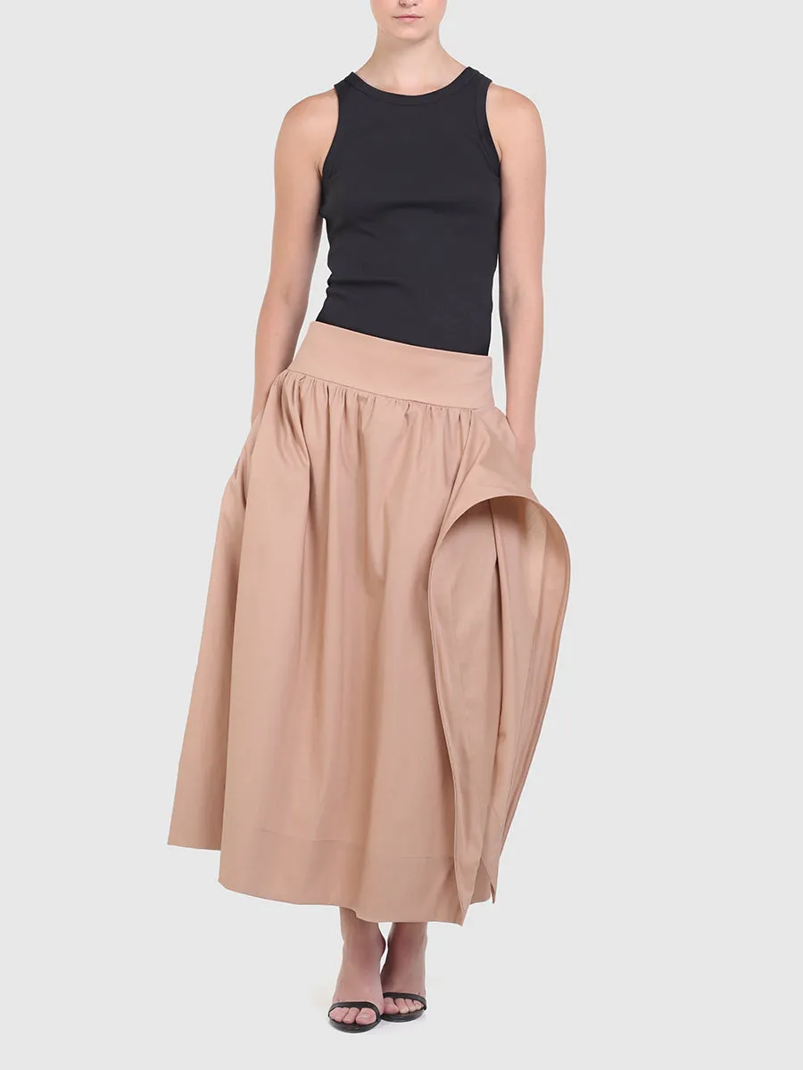 RAQUEL OROZCO Rubi Skirt - Khaki