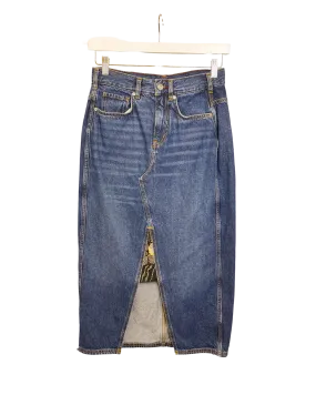 Size 27 - Scotch & Soda Denim Midi Skirt