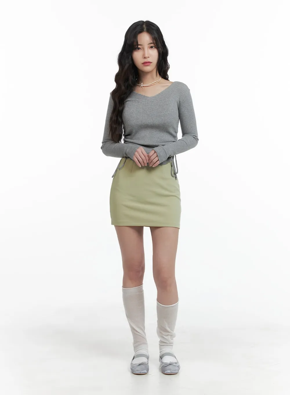 Slim Mini Skirt OM422